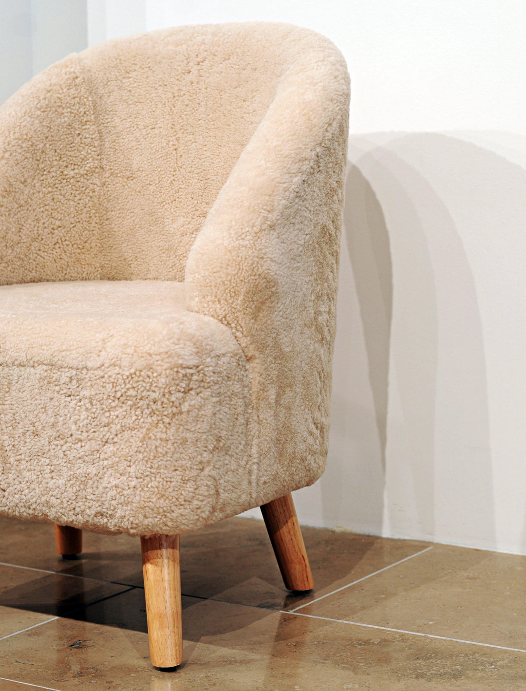 Levinsky Chair No. 1 - Australian Lamb - Accesories - Beige - Australian Lamb - Accesories - Levinsky Chair No. 1 - Australian Lamb - Accesories - Beige - Stampe Pels