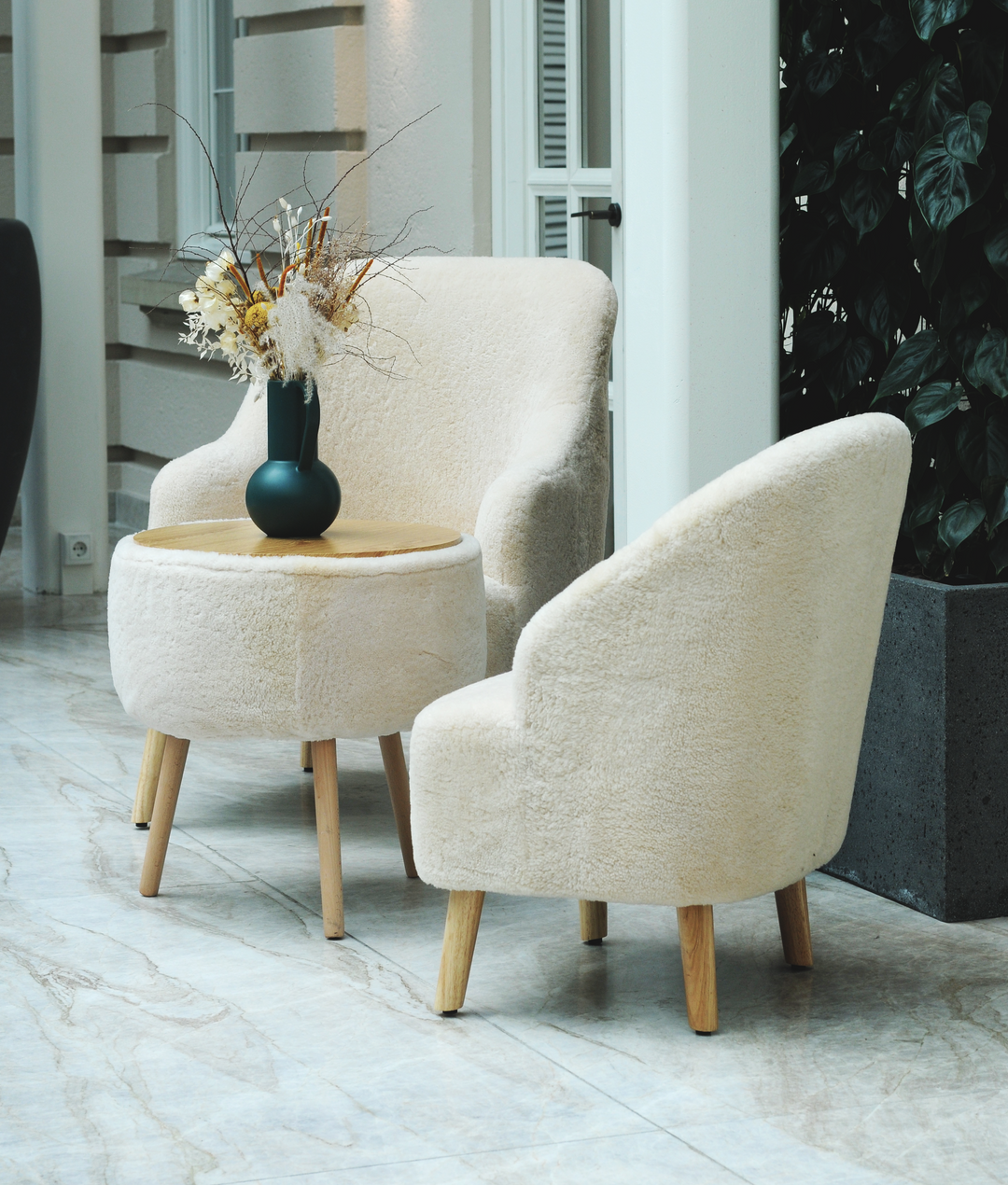 Levinsky Chair No. 1 - Australian Lamb - Accesories - Beige