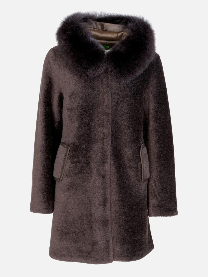 Ganix, 85 cm. - Hette - Air Wool - Dame - Ganix Brown