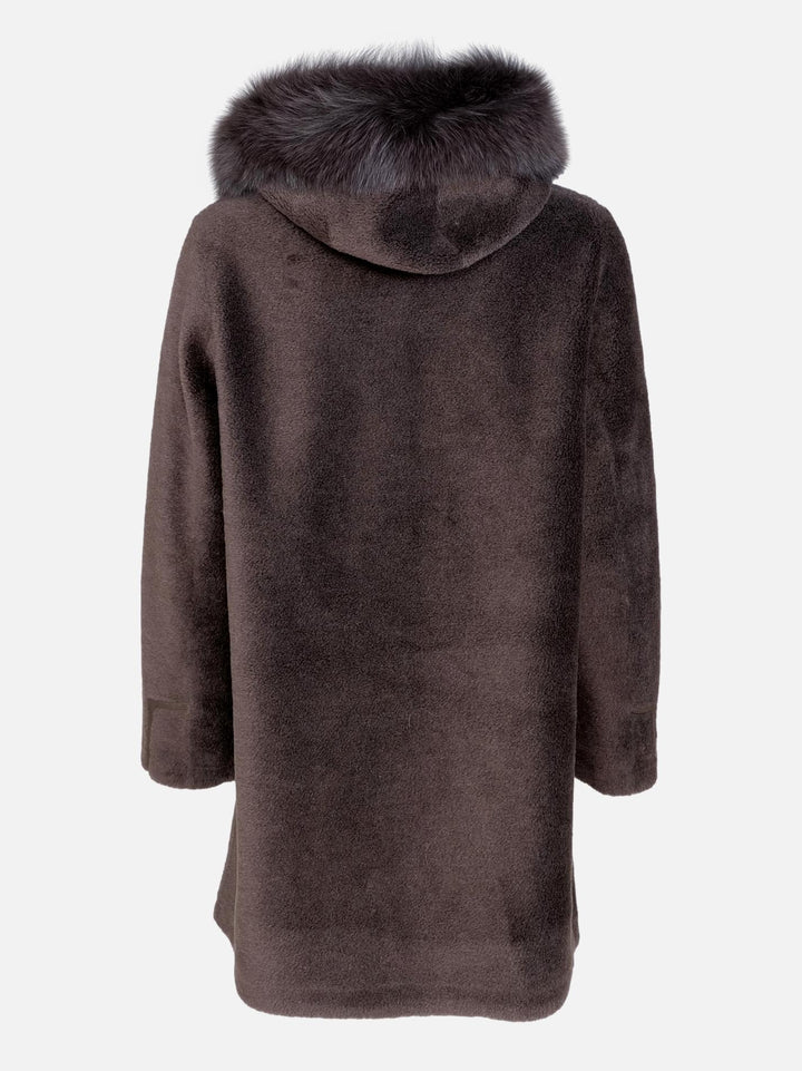 Ganix, 85 cm. - Hette - Air Wool - Dame - Ganix Brown