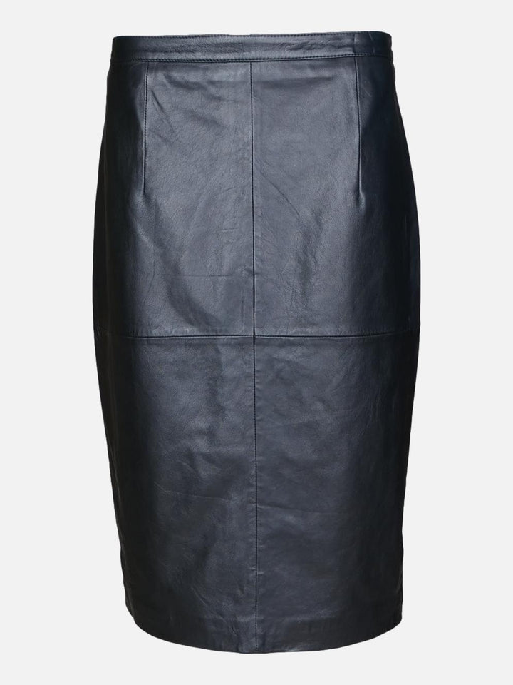 Alondra - Skind nederdel - Dame - Sort